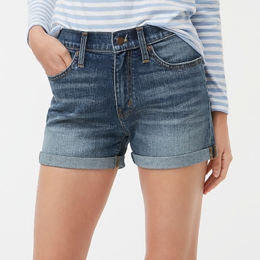 NWT J. Crew Classic Denim Shorts